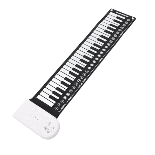 49-Tasten-Roll-Up-Keyboard-Klavier, Tragbares Elektronisches Hand-Roll-Piano mit Lautsprecher, Aufrollbar, Faltbar, Zusammenklappbar, für Reisen 49-Tasten-Roll-Up-Keyboard-Klavier, Tragbares Elektronisches Hand-Roll-Piano mit Lautsprecher, Aufrollbar, Faltbar, Zusammenklappbar, für Reisen von Yanmis