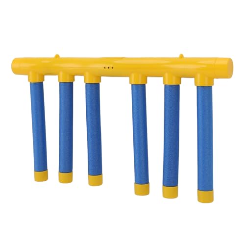 Yanmis Falling Sticks Spiel, Reaktionszeit Training Spielzeug Fangen Sticks Spiel Upgrade Reflex Challenge Hand -Auge -Koordinationstraining Spielzeug für Kinder und Erwachsene (Yellow) von Yanmis