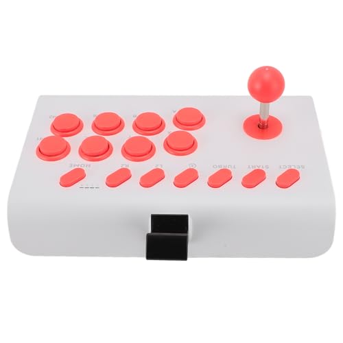 Yanmis Fight Stick, Kabelloser Bluetooth-Kampfspiel-Controller mit Turbo-Makro-Programmierung, Ergonomischer Kampf-Joystick für IOS, für Android, für Switch, für PS3, für Yanmis Fight Stick, Kabelloser Bluetooth-Kampfspiel-Controller mit Turbo-Makro-Programmierung, Ergonomischer Kampf-Joystick für IOS, für Android, für Switch, für PS3, für von Yanmis