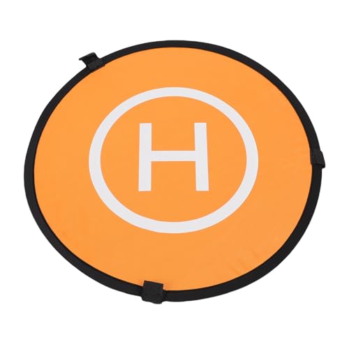 Yanmis Reflektierende Hubschrauber -Landing -Pad, wasserdichte Faltbare RC -Drohnen -Landungsmatte mit Hellfarbenem Druck, Universal Landing Pad für Quadcopter, Leichtes Oxford -Stoff (75 cm) von Yanmis