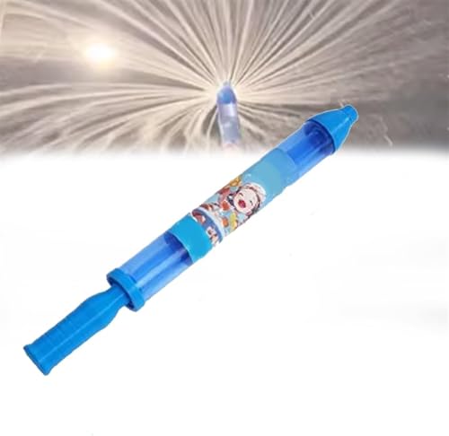 Firework Water Gun, Firework Water Squirter Gun, Romantic Firework Style Water Spray Toy for Couples, High Pressure Pull-Out Sprinkler Spray Toys for Bathing, Pool,Party Entertainment (Blue) von Yanobia