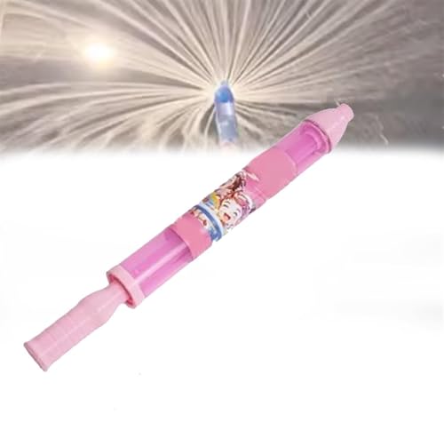 Firework Water Gun, Firework Water Squirter Gun, Romantic Firework Style Water Spray Toy for Couples, High Pressure Pull-Out Sprinkler Spray Toys for Bathing, Pool,Party Entertainment (Pink) von Yanobia
