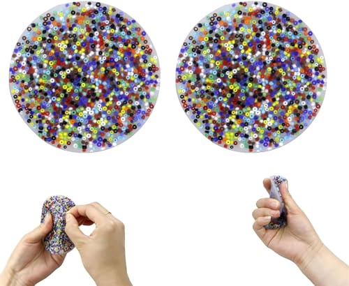 Skin Picking Fidget Toys, Picky Party Pad Fidget, Fidget Toy for Skin Pickers,Dermatillomania Trichotillomania Fidget Toys (2Pcs) von Yanobia