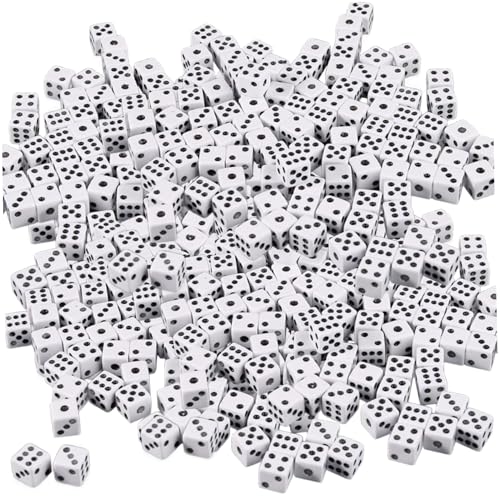 300pcs 8mm weiße Würfel, Erwachsene Spielwürfel für das Unterrichten von Mathematik, Aktivität, Casino -Themen, Partybevorzugungen, Spielzeuggeschenke, Zaubertrick -Requisiten 300pcs 8mm weiße Würfel, Erwachsene Spielwürfel für das Unterrichten von Mathematik, Aktivität, Casino -Themen, Partybevorzugungen, Spielzeuggeschenke, Zaubertrick -Requisiten von Yaoliucp