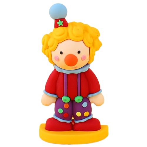 Clownfiguren, Miniatur Buntes Zirkus Clown Dekor, Karnevalskuchen -Topper -Clown -Origination, wiederverwendbare Kunst Die Clown -Figur, für Home Office Dekorationen, Stil 2 Kunst Die Clownfigur Clownfiguren, Miniatur Buntes Zirkus Clown Dekor, Karnevalskuchen -Topper -Clown -Origination, wiederverwendbare Kunst Die Clown -Figur, für Home Office Dekorationen, Stil 2 Kunst Die Clownfigur von Yaoliucp
