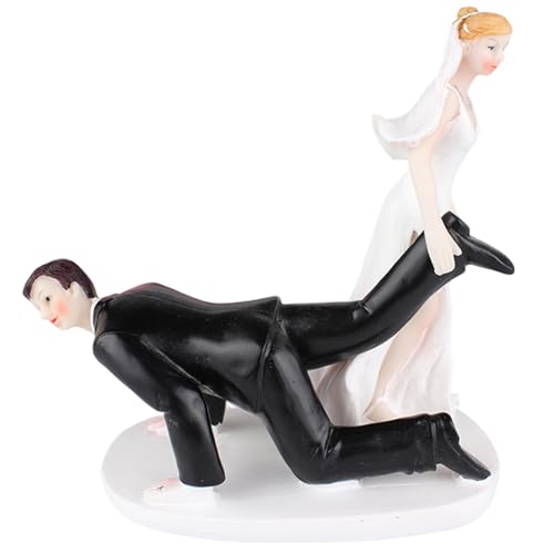 Harz Braut & Bräutigam Hochzeitstorte Toper Romantische Hochzeitsfeier Dekoration entzückende Figur Handwerk Geschenk Harz Braut & Bräutigam Hochzeitstorte Toper Romantische Hochzeitsfeier Dekoration entzückende Figur Handwerk Geschenk von Yaoliucp