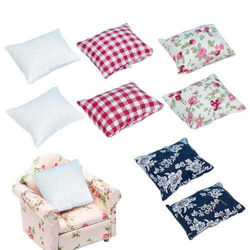 Yaoliucp 8pcs Dollhouse Kissen, 1:12 Puppenhaus Miniatur Kissen Mini Simuliertes Puppenhaus Sofa Kissen Miniaturmöbelmodell für Puppenhauszubehör Miniaturwurf Kissen Kissen Yaoliucp 8pcs Dollhouse Kissen, 1:12 Puppenhaus Miniatur Kissen Mini Simuliertes Puppenhaus Sofa Kissen Miniaturmöbelmodell für Puppenhauszubehör Miniaturwurf Kissen Kissen von Yaoliucp
