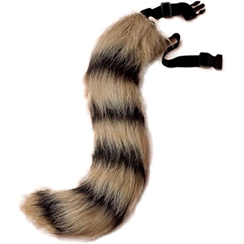 Yaoliucp Faux Pel Fox Tail Anime Cosplay Accessoire Halloween Party Kostüm, Schwarz/Braun, Einheitsgröße Fuchs Schwanz Yaoliucp Faux Pel Fox Tail Anime Cosplay Accessoire Halloween Party Kostüm, Schwarz/Braun, Einheitsgröße Fuchs Schwanz von Yaoliucp