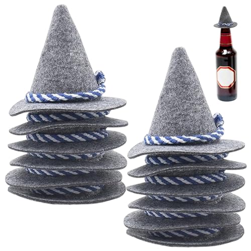 Yaoliucp Mini Witch Hut, 12pcs 3, 9 x 3, 2 Zoll Filzzauberer Hut, Weinflaschendekor für Partybevorzugungen DIY -Accessoires Handwerkshandwerk Yaoliucp Mini Witch Hut, 12pcs 3, 9 x 3, 2 Zoll Filzzauberer Hut, Weinflaschendekor für Partybevorzugungen DIY -Accessoires Handwerkshandwerk von Yaoliucp