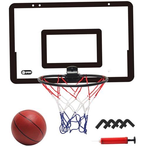 Yaoliucp Tür Kids Basketball Hoop Set Hanging PVC Basket Ball Bretttürkorb Hoop mit einem Ball und Pumpe und 4 Haken für Kinder Mini -Basketball Yaoliucp Tür Kids Basketball Hoop Set Hanging PVC Basket Ball Bretttürkorb Hoop mit einem Ball und Pumpe und 4 Haken für Kinder Mini -Basketball von Yaoliucp
