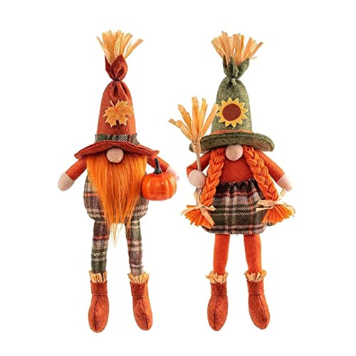 Yaoliucp Vogelscheuche GNOME Plüsch, Herbsterntedekor für Zuhause, Thanksgiving -Dekoration, süße Paare Ornamente Thanksgiving Geschenke Vogelscheuche gesichtslose Puppe Yaoliucp Vogelscheuche GNOME Plüsch, Herbsterntedekor für Zuhause, Thanksgiving -Dekoration, süße Paare Ornamente Thanksgiving Geschenke Vogelscheuche gesichtslose Puppe von Yaoliucp