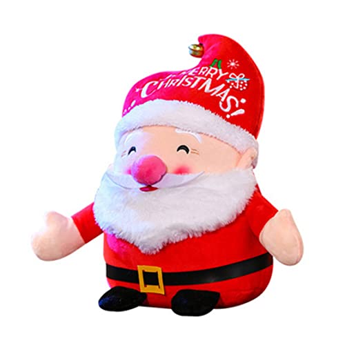 Yaoliucp Weihnachten Santa Plüschspielzeug süßer Weihnachtsmann Puppe 11, 81 Zoll von Yaoliucp