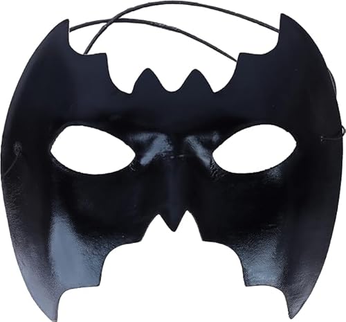Superhelden-Maske – Skelett-Halbgesichtsmaske, Fledermausmaske, Kostümzubehör für Erwachsene, Männer, Frauen, halbe Gesichtsmaske für Halloween-Kostüm, Cosplay-Party von Yapartifa
