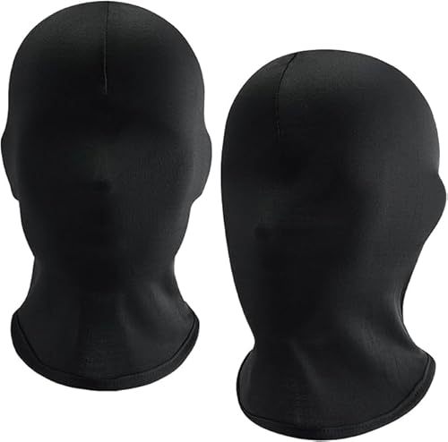 Yapartifa Vollgesichts-Spandex-Kapuzenmaske, schwarz, Unisex, Halloween-Kostüm-Zubehör Yapartifa Vollgesichts-Spandex-Kapuzenmaske, schwarz, Unisex, Halloween-Kostüm-Zubehör von Yapartifa