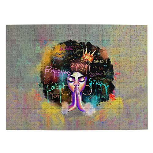 Afrikanisches schwarzes Mädchen Puzzle für Teenager, lehrreiches Puzzle, lässiges Puzzle, lustiges Spielzeug, Geschenk für Mädchen, Erwachsene, Heimdekoration, Puzzles für Erwachsene, Puzzles Afrikanisches schwarzes Mädchen Puzzle für Teenager, lehrreiches Puzzle, lässiges Puzzle, lustiges Spielzeug, Geschenk für Mädchen, Erwachsene, Heimdekoration, Puzzles für Erwachsene, Puzzles von Yapcklu