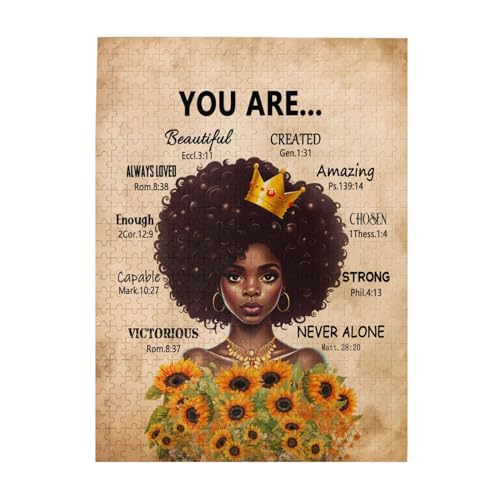 Afroamerikanische Frauenpuzzle für Teenager, pädagogisches Puzzle, Freizeitpuzzle, lustiges Spielzeug, Geschenk für Mädchen, Erwachsene, Heimdekoration, Puzzles für Erwachsene, Puzzles Afroamerikanische Frauenpuzzle für Teenager, pädagogisches Puzzle, Freizeitpuzzle, lustiges Spielzeug, Geschenk für Mädchen, Erwachsene, Heimdekoration, Puzzles für Erwachsene, Puzzles von Yapcklu