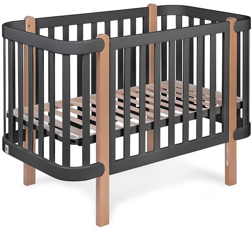 Yappy Kids Étude Gitterbett, Anthracite von Yappy Kids