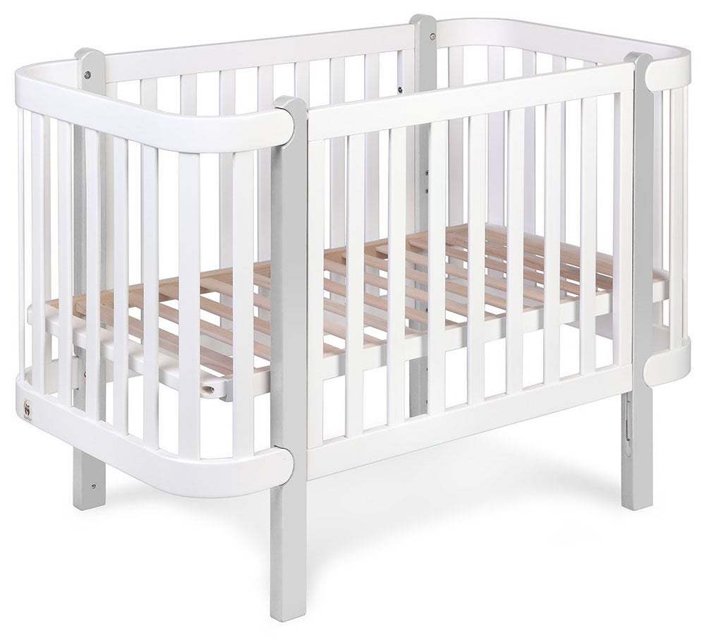 Yappy Kids Étude Gitterbett, Weiß/Grau Yappy Kids Étude Gitterbett, Weiß/Grau von Yappy Kids