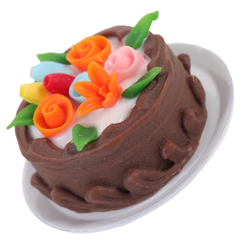 Mini-Cupcakes Kuchen-Dessert-Modell Cupcake-Kapazitäten Hochzeitsdekorationen Spielzeug dekorative Kuchenrequisiten Kuchenverzierungen Jahrgang schmücken kleiner Kuchen Zubehör von Yardenfun
