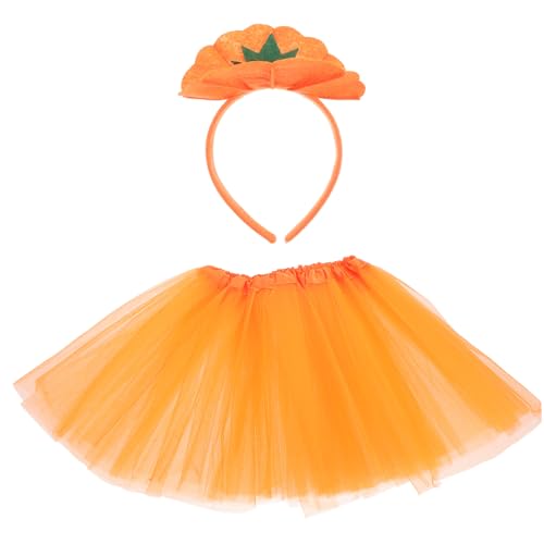 Yardenfun 1 Satz Halloween Kürbis Kostüm Haarschmuck mit Tüllrock Lustiges Lebensechtes Kürbisdesign für Erwachsene für Halloween Partys und Festlichkeiten Yardenfun 1 Satz Halloween Kürbis Kostüm Haarschmuck mit Tüllrock Lustiges Lebensechtes Kürbisdesign für Erwachsene für Halloween Partys und Festlichkeiten von Yardenfun