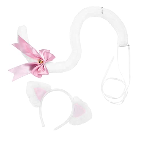 Yardenfun 1 Satz Katzenohren Haarband Cosplay Requisiten für Fotografie Kostümpartys Strapazierfähigem Material Kreative Auffällige Designs für Damen Halloween von Yardenfun