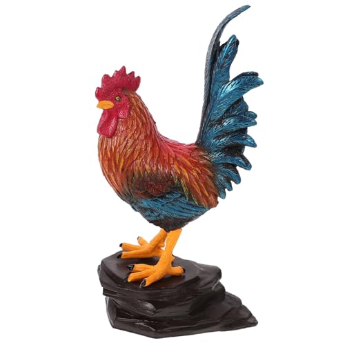 Yardenfun 1 Satz Rooster Statue Realistische Hahnfigur für Garten und Terrasse Dekorative Hühnerfigur für und Außenbereich Hochwertige Handwerkskunst und Detailgetreue Ausführung Yardenfun 1 Satz Rooster Statue Realistische Hahnfigur für Garten und Terrasse Dekorative Hühnerfigur für und Außenbereich Hochwertige Handwerkskunst und Detailgetreue Ausführung von Yardenfun