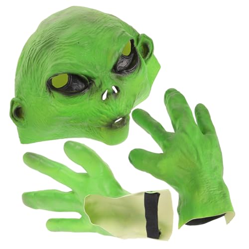 Yardenfun 1 Set Alien Horror Maske Kapuze Gruselige Alien Maske Halloween Alien Maske Cosplay Party Alien Maske Alien Maske Für Erwachsene Alien Maske Für Halloween Realistische von Yardenfun