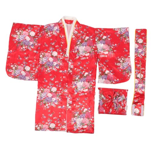 Yardenfun 1 Set Kimono Kleid Kimono Kostüm Für Kinder Japanischer Stil Kinder Kimono Kinder Kimono Kostüm Kimono Kleidung Für Kinder Mädchen Kimono Mädchen Kimono Kostüm von Yardenfun
