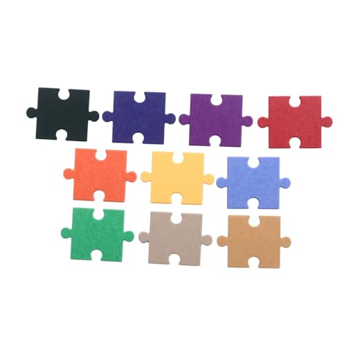 Yardenfun 10 Stück Puzzle Filzplatten Teiliges Selbstklebendes Wanddekor für Kreative Raumgestaltung Einfacher Aufbau für Wohnzimmer und Büro Foto und Nachrichtendekoration Yardenfun 10 Stück Puzzle Filzplatten Teiliges Selbstklebendes Wanddekor für Kreative Raumgestaltung Einfacher Aufbau für Wohnzimmer und Büro Foto und Nachrichtendekoration von Yardenfun
