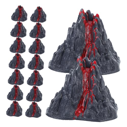 Yardenfun 16stücke Kunststoffvulkan-Modell Realistische -Dekoration Für Tischdisplay Lava- Für Experimente Und Demonstrationen Kleiner Plastikmodellvulkan Für Wohn Oder Yardenfun 16stücke Kunststoffvulkan-Modell Realistische -Dekoration Für Tischdisplay Lava- Für Experimente Und Demonstrationen Kleiner Plastikmodellvulkan Für Wohn Oder von Yardenfun