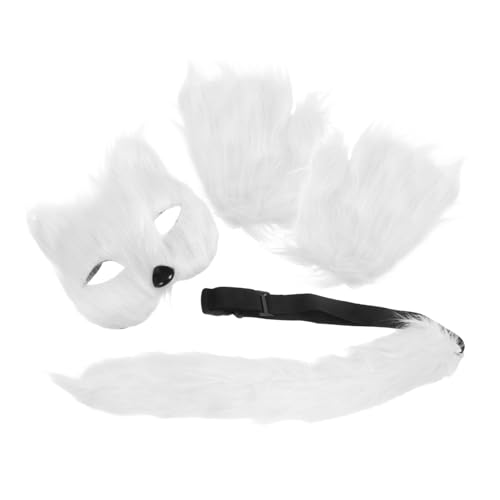Yardenfun 1Satz Katzenkostüm Zubehörset für Halloween Plüschhandschuhe Halbmaske für Cosplay Karneval Mottopartys Bequeme Atmungsaktiv Langlebig Yardenfun 1Satz Katzenkostüm Zubehörset für Halloween Plüschhandschuhe Halbmaske für Cosplay Karneval Mottopartys Bequeme Atmungsaktiv Langlebig von Yardenfun