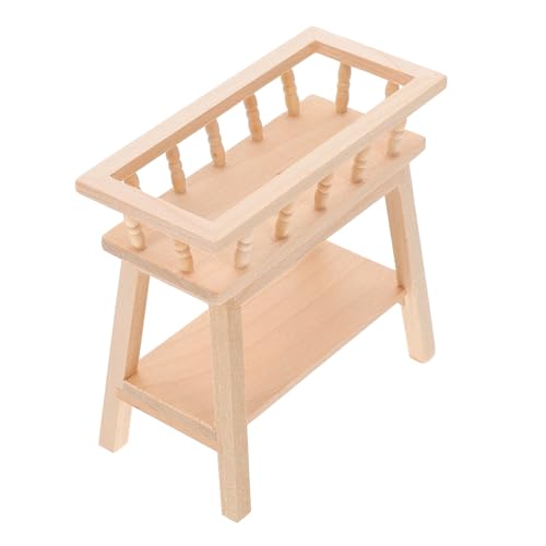 Yardenfun 1Stück Blumenregal für Puppenhausmöbel Dekoratives Miniaturmöbel für Wohnzimmer Esszimmer und Schlafzimmer für DIY Projekte und Modell Yardenfun 1Stück Blumenregal für Puppenhausmöbel Dekoratives Miniaturmöbel für Wohnzimmer Esszimmer und Schlafzimmer für DIY Projekte und Modell von Yardenfun