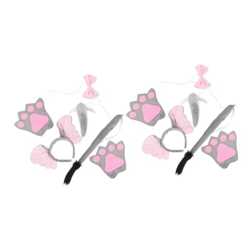 Yardenfun 2 Sätze Elefantenohren Kostümset Teilig Plüsch Stirnband Handschuhe Niedlich Tierohren Haarreif für Jungen Mädchen Fasching Halloween Party Rollenspiel Zubehör Yardenfun 2 Sätze Elefantenohren Kostümset Teilig Plüsch Stirnband Handschuhe Niedlich Tierohren Haarreif für Jungen Mädchen Fasching Halloween Party Rollenspiel Zubehör von Yardenfun