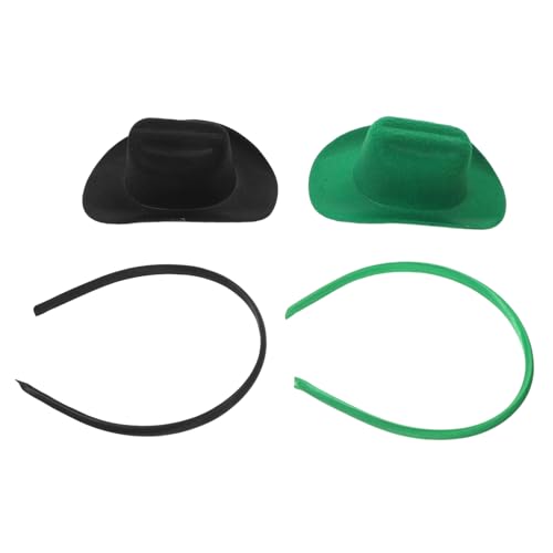 Yardenfun 2 Stück Teiliges Mini-cowboyhut-haarband Western Party Headwear Strapazierfähig Vielseitig Einsetzbar für Halloween Karneval Geburtstagsfeiern Damen und Mädchen Stylische Yardenfun 2 Stück Teiliges Mini-cowboyhut-haarband Western Party Headwear Strapazierfähig Vielseitig Einsetzbar für Halloween Karneval Geburtstagsfeiern Damen und Mädchen Stylische von Yardenfun