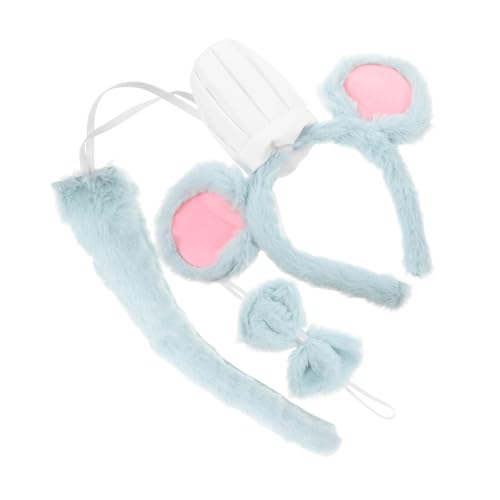 Yardenfun 3 Stück Mäuseohren Stirnband mit Schleife und Kuscheligem Set für Erwachsene Langlebiges Weiches Kostümzubehör für Halloween Cosplay Karneval und Kostümpartys Yardenfun 3 Stück Mäuseohren Stirnband mit Schleife und Kuscheligem Set für Erwachsene Langlebiges Weiches Kostümzubehör für Halloween Cosplay Karneval und Kostümpartys von Yardenfun