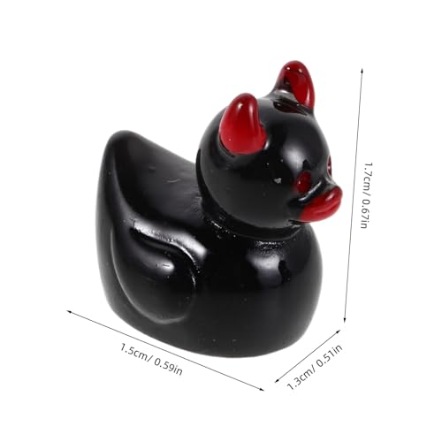 Yardenfun 30 Stück Miniatur Resin Enten Figuren Miniatur Tier Ornamente für DIY Mooslandschaft Terrarien Schreibtisch Dekoration Büro und Puppenhaus Zubehör von Yardenfun
