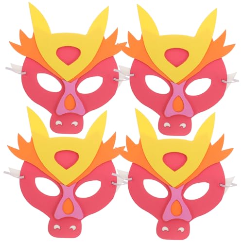 Yardenfun 4 Stck. Teiliges Drachenmaske aus EVA Leichte Cosplay Masken für Kostümparty Bühnenauftritt und Mottoparty Bequemes und Sicheres Tiermasken Zubehör für Jungen und Mädchen Yardenfun 4 Stck. Teiliges Drachenmaske aus EVA Leichte Cosplay Masken für Kostümparty Bühnenauftritt und Mottoparty Bequemes und Sicheres Tiermasken Zubehör für Jungen und Mädchen von Yardenfun