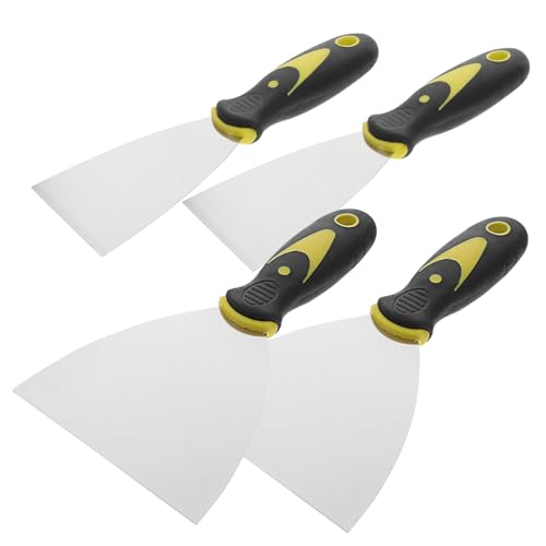 Yardenfun Tapeten Entfernen Gipskartonplatten Edelstahl Spachtel Set Und Mit Griff Wandreparatur Spachtel Und Schaber Für Trockenbau Und Malerarbeiten Ideal Für Renovierung Und Reinigung Yardenfun Tapeten Entfernen Gipskartonplatten Edelstahl Spachtel Set Und Mit Griff Wandreparatur Spachtel Und Schaber Für Trockenbau Und Malerarbeiten Ideal Für Renovierung Und Reinigung von Yardenfun