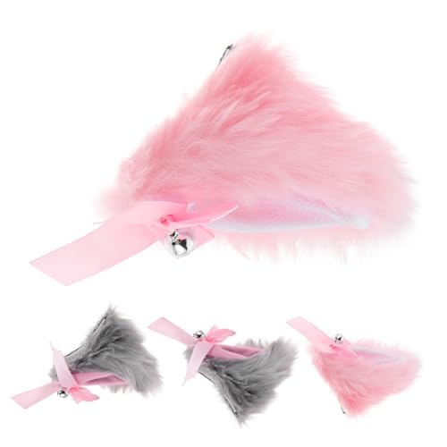 Yardenfun 4 Stück Teiliges Katzenohren Haarclip mit Glocken Kuscheliges Lolita Cosplay Haarzubehör Leicht und Angenehm für Halloween Weihnachten Partys und Rollenspiele Verspielte Schleifen Yardenfun 4 Stück Teiliges Katzenohren Haarclip mit Glocken Kuscheliges Lolita Cosplay Haarzubehör Leicht und Angenehm für Halloween Weihnachten Partys und Rollenspiele Verspielte Schleifen von Yardenfun