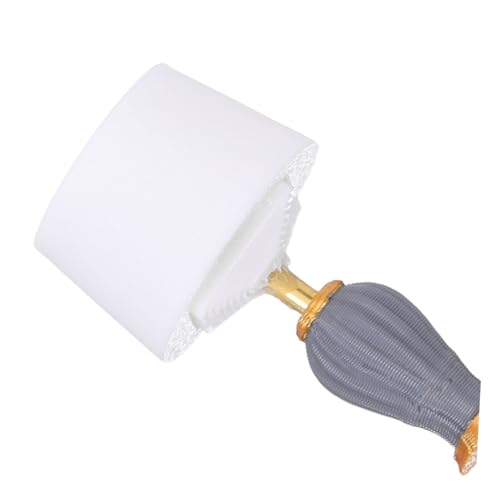 Yardenfun 4 Stück Teiliges Miniatur Dollhouse LED Tischlampen Vintage Miniatur Bettlampen mit Schalter Installieren Sicher und Langlebig für Puppenhaus und Micro Landschaft Dekoration von Yardenfun