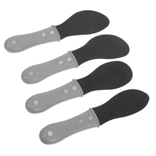 Yardenfun 4Stücke Teiliges Dichtungsspatel Set Wiederverwendbares Schaber Werkzeug Ergonomischer Griff für Müheloses Abziehen Schmutz für Bauherren von Yardenfun