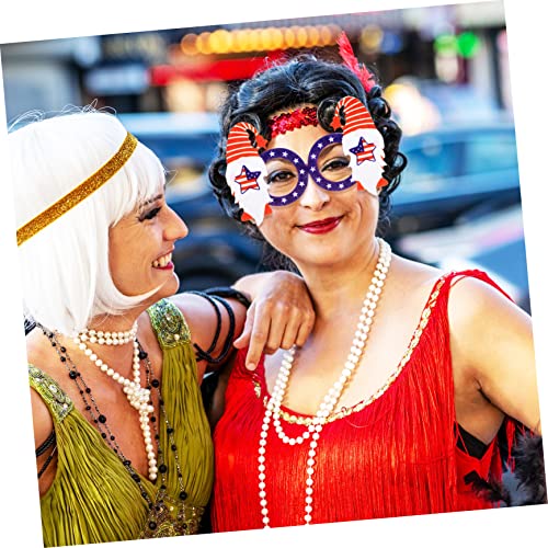 Yardenfun 6 Stück Teiliges Independence Day Partybrillen aus Stabilem Patriotische Dekorative Foto Accessoires für Erwachsene und Leicht und Komfortabel Tragbar für Feierlichkeiten Yardenfun 6 Stück Teiliges Independence Day Partybrillen aus Stabilem Patriotische Dekorative Foto Accessoires für Erwachsene und Leicht und Komfortabel Tragbar für Feierlichkeiten von Yardenfun