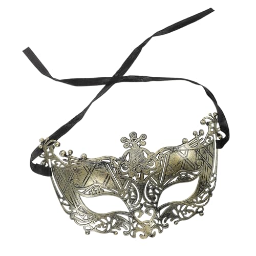 Yardenfun Anpassbare Halbmaske für Karneval Halloween und Maskerade Partys Hautfreundliches Kostümzubehör mit Detailliertem Design und Passendem Tragekomfort von Yardenfun