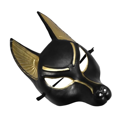 Yardenfun Anubis Maske Für Halloween Und Maskerade Elegante Cosplay Maske Aus Kunststoff Dekorativer Kostümzubehör Für Partys Und Festivals Einzigartiges Design Für Unvergessliche Yardenfun Anubis Maske Für Halloween Und Maskerade Elegante Cosplay Maske Aus Kunststoff Dekorativer Kostümzubehör Für Partys Und Festivals Einzigartiges Design Für Unvergessliche von Yardenfun