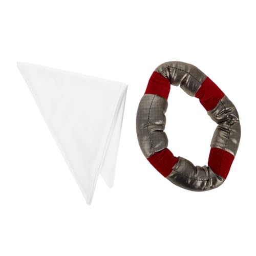 Yardenfun Arabischer Hut Cosplay Herren Kostüm mit Traditionellem Kopftuch Authentisch für Karneval Festival Maskerade Party Arabisches Stirnband Dekoratives Accessoire von Yardenfun