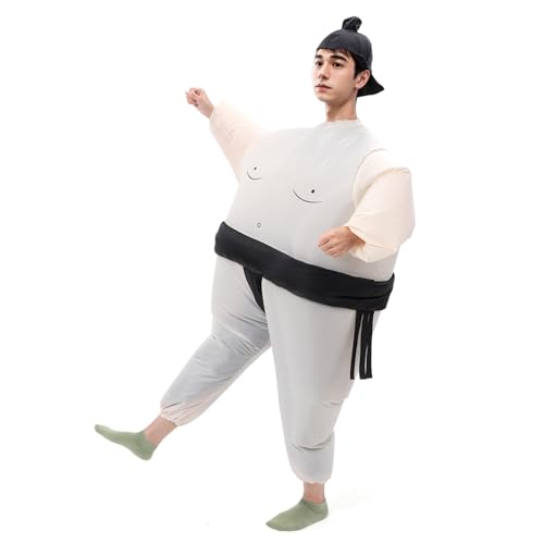 Yardenfun Aufblasbares Sumoringer Kostüm Polyester Leicht Schnelle Inflation Strapazierfähig Für Karneval Halloween Cosplay Yardenfun Aufblasbares Sumoringer Kostüm Polyester Leicht Schnelle Inflation Strapazierfähig Für Karneval Halloween Cosplay von Yardenfun