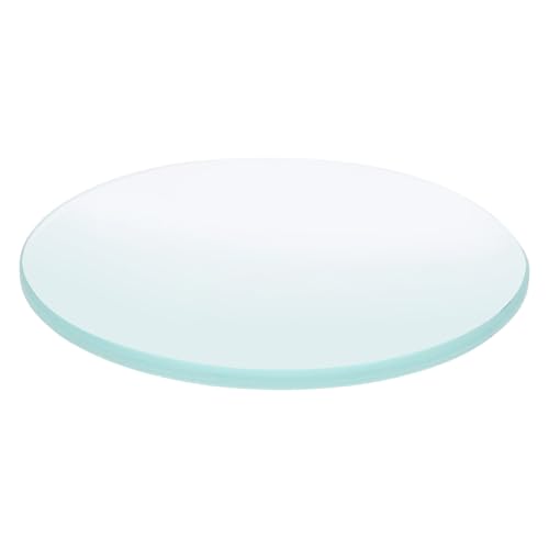 Yardenfun Bikonvexe Glaslinse Brennweite Optische Sammellinse für Physikunterricht Multifunktionale Lupe für Solarheizung und Diy-projekte Kompakt und Vielseitig Einsetzbar von Yardenfun