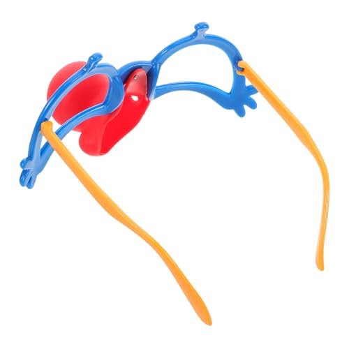Yardenfun Clown Brille mit Roter Nase Lustiges Kostümzubehör für Partys Karneval und Fasching für Erwachsene und Einfach zu Tragen Sicher und Bequem Urkomisches Design Yardenfun Clown Brille mit Roter Nase Lustiges Kostümzubehör für Partys Karneval und Fasching für Erwachsene und Einfach zu Tragen Sicher und Bequem Urkomisches Design von Yardenfun