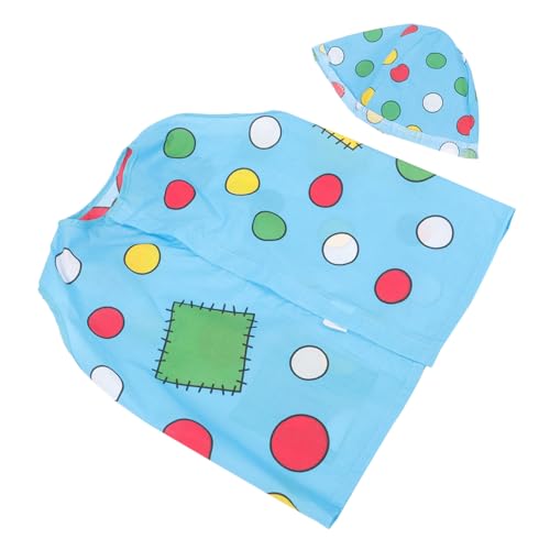 Yardenfun Clown Kostüm aus Weichem Stoff mit Clown Hut Bequemes Faschingskostüm für Halloween Party Karneval Cosplay und Verkleidung für Jungen und Mädchen Yardenfun Clown Kostüm aus Weichem Stoff mit Clown Hut Bequemes Faschingskostüm für Halloween Party Karneval Cosplay und Verkleidung für Jungen und Mädchen von Yardenfun