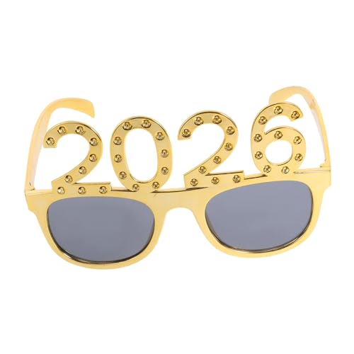 Yardenfun Dekorative Partybrille für Neujahrsfeiern Spaßige Fotorequisiten für Abschlussfeiern Weihnachtsfest Festliche Anlässe Leicht Robust für Jede Feier Yardenfun Dekorative Partybrille für Neujahrsfeiern Spaßige Fotorequisiten für Abschlussfeiern Weihnachtsfest Festliche Anlässe Leicht Robust für Jede Feier von Yardenfun